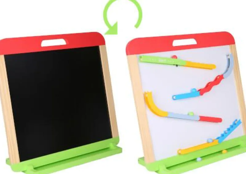 SpielMaus Malen Und Zeichnen>3 in 1 Zeichenbrett mit Kugelbahn