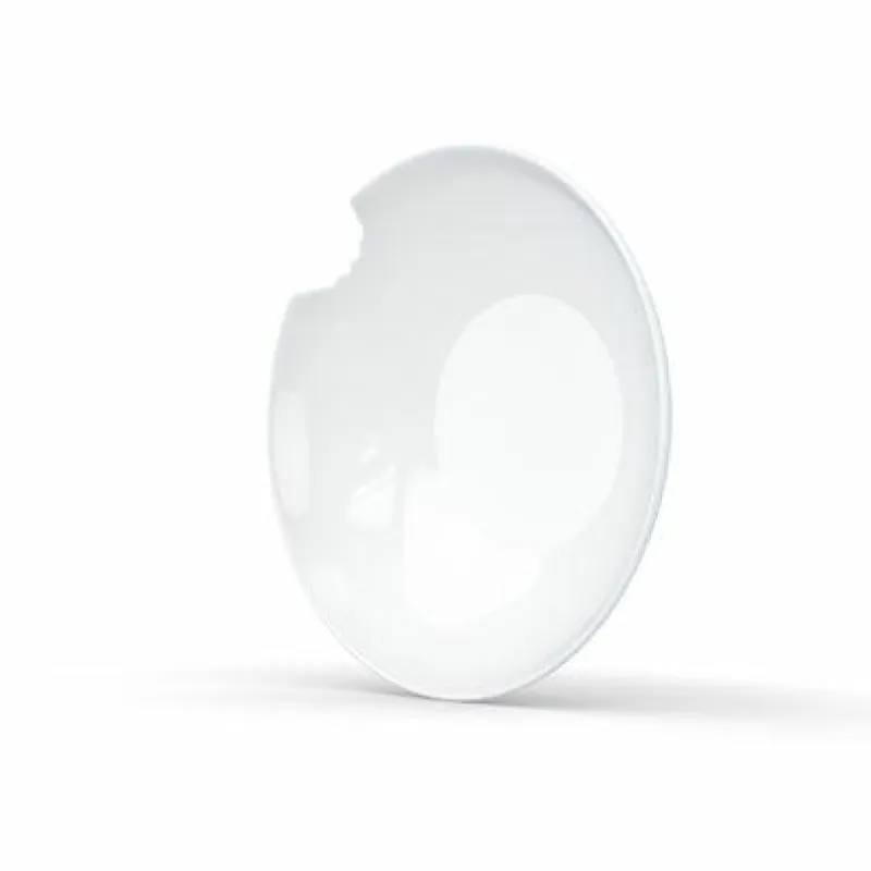 58 fiftyeight Weiß>2 Kleine tiefe Teller mit Biss, 18cm, weiß