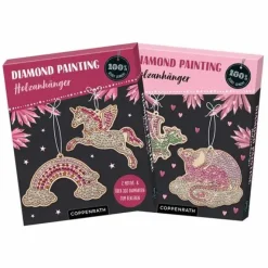 COPPENRATH SPG Basteln>100% selbst gemacht - Diamond Painting Holzanhänge