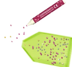 COPPENRATH SPG Basteln>100% selbst gemacht - Holzanhänger Diamond Paintin