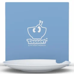 58 fiftyeight Weiß>2 Tiefe Teller "mit Biss" 24cm, weiß