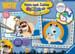 Ravensburger Malen Und Zeichnen>Abenteuer mit Idefix - Malen nach Zahlen