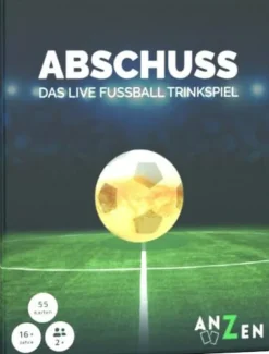 Vedes Erwachsenen Und Kennerspiele|Geschenkartikel Für Große>ABSCHUSS - Das Live Fussball Trinkspiel