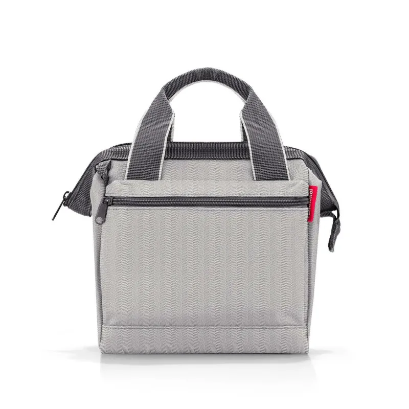 Reisenthel Taschen Und Körbe>Allrounder Cross Herringbone Grey Reisetasche