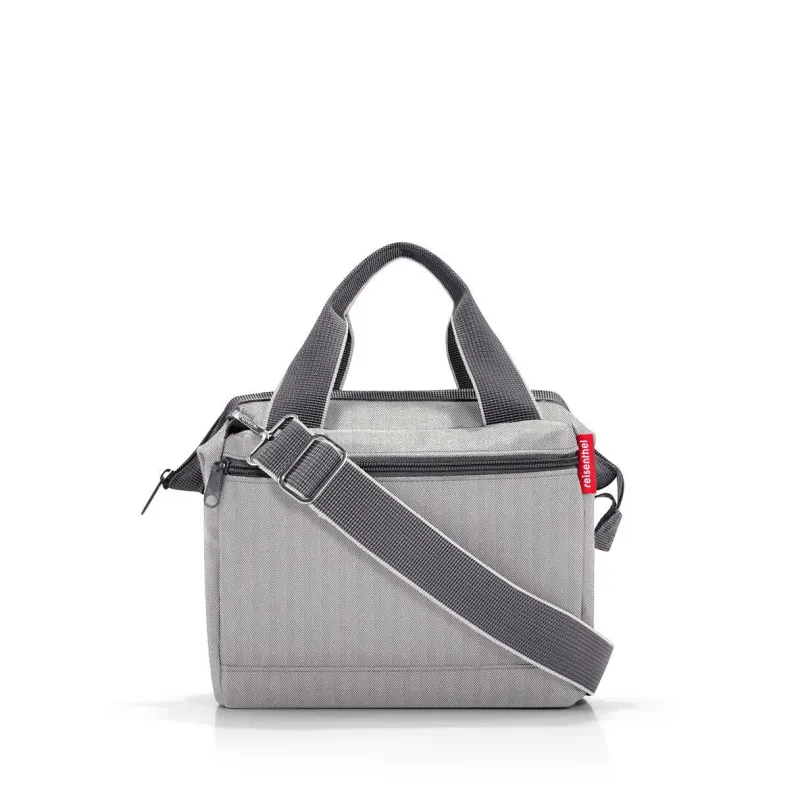 Reisenthel Taschen Und Körbe>Allrounder Cross Herringbone Grey Reisetasche