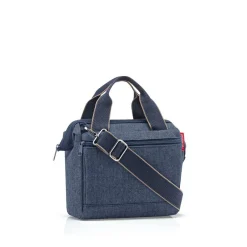 Reisenthel Taschen Und Körbe>Allrounder Cross Herringbone Dark Blue Reisetasche