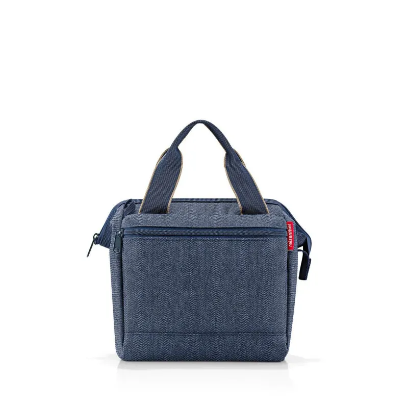 Reisenthel Taschen Und Körbe>Allrounder Cross Herringbone Dark Blue Reisetasche