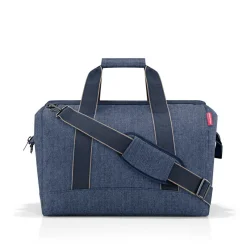 Reisenthel Taschen Und Körbe>Allrounder L Herringbone Dark Blue Reisetasche