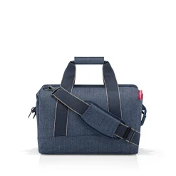Reisenthel Taschen Und Körbe>Allrounder M Herringbone Dark Blue Reisetasche