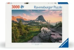 Ravensburger Erwachsenenpuzzle>Almbock mit Baby - Puzzle 3000 Teile