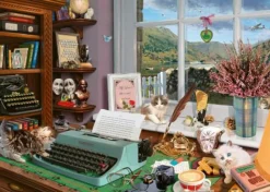 Schmidt Spiele Erwachsenenpuzzle>Am Schreibtisch - Secret Puzzle 1000 Teile