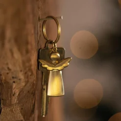 Räder Figuren>Anhänger „Engel", gold, 4x3cm