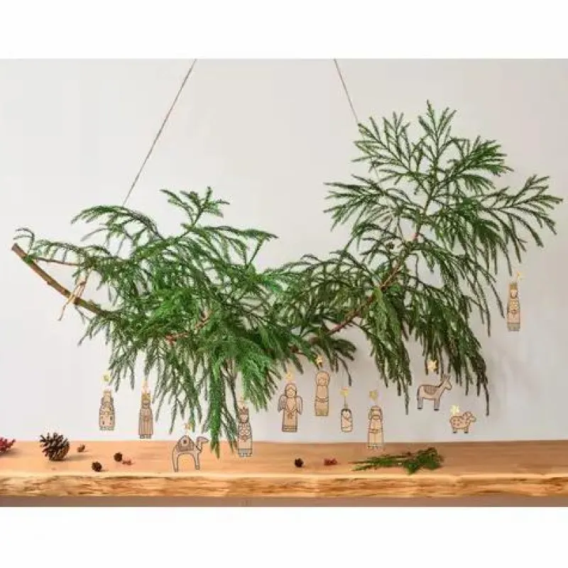 Moses Krippen Und Zubehör>Anhänger Krippe 10er Set