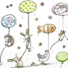 IHR Servietten Und Serviettenringe|Servietten>ANIMALS WITH BALLOONS Lunch-Servietten L 937600