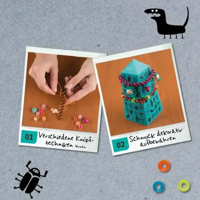 Kosmos Basteln>Armbänder Knüpfen