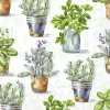 IHR Servietten Und Serviettenringe|Servietten>AROMATIC HERBS Light Green Lunch-Servietten L10382
