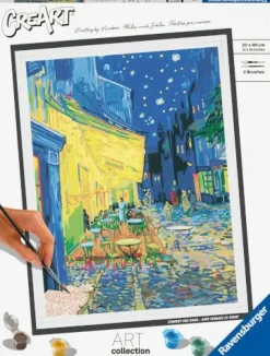 Ravensburger Malen Und Zeichnen>ART Collection: Café Terrrace (Van Gogh) - Malen n