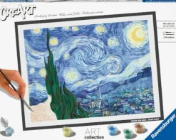 Ravensburger Malen Und Zeichnen>ART Collection: Starry Night (Van Gogh) - Malen na