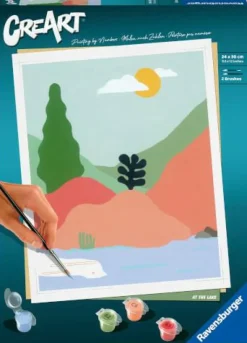 Ravensburger Malen Und Zeichnen>At the Lake - Malen nach Zahlen