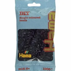 Dan Import-HAMA® Basteln>Aubergine 1000 Perlen