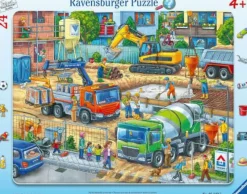 Ravensburger Kinderpuzzle>Auf der Baustelle ist was los! - Puzzle 24 Teile