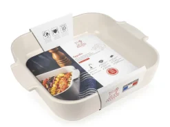 Peugeot Auflauf>Auflaufform Quadratisch 36 cm Ecru