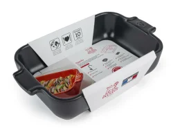 Peugeot Auflauf>Auflaufform Rechteckig 22 cm Schiefergrau