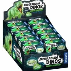 Kosmos Experimentieren>Ausgrabung Nachtleuchtende Dinos