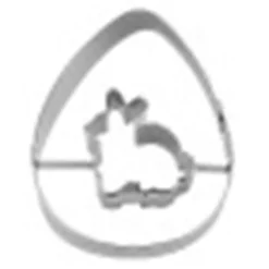 Staedter Gmbh Haus Und Küche>Ausstecher, Ei mit Hase ca. 7 cm