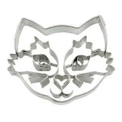 Staedter Gmbh Ausstecher Und Stempel>Ausstecher, Katzengesicht 6cm Edelstahl