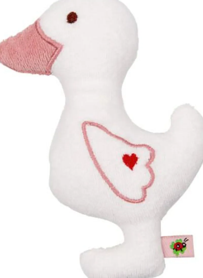 COPPENRATH SPG Kuscheln>BabyGlück - Geschenkset Gans, rosa