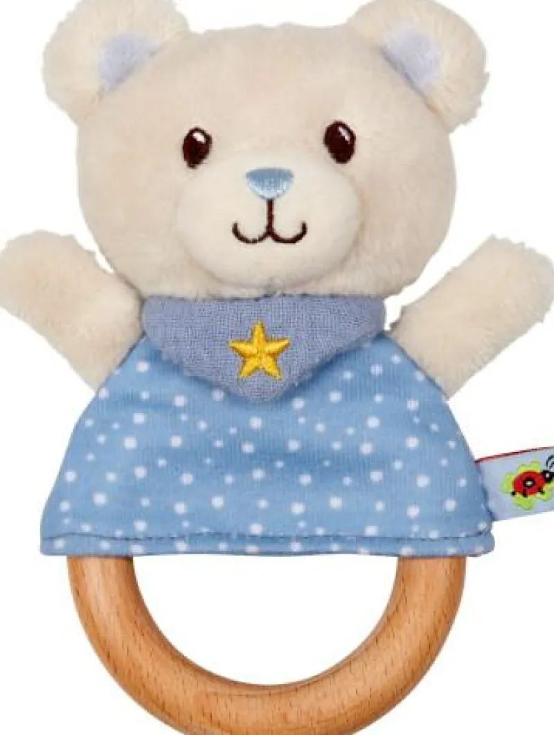 COPPENRATH SPG Spielen>BabyGlück - Greifling Teddy, hellblau