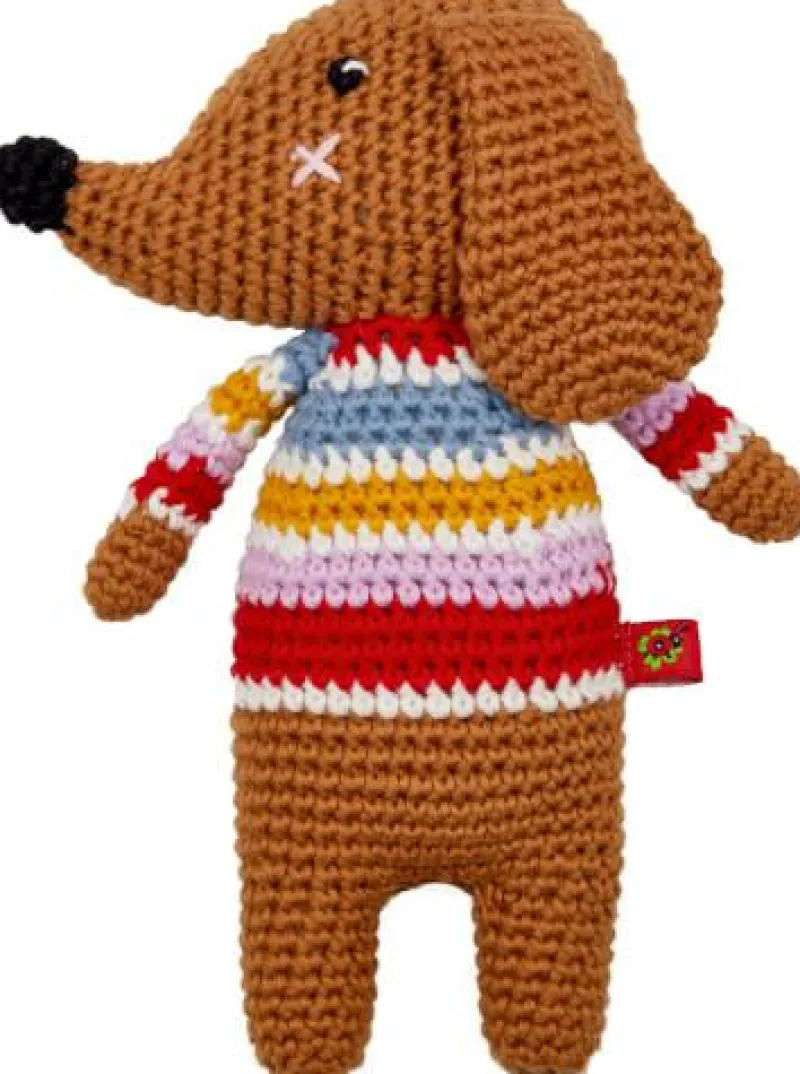 COPPENRATH SPG Spielen>BabyGlück - Häkel-Rassel Dackel