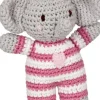 COPPENRATH SPG Spielen>BabyGlück - Häkel-Rassel Elefant, rosa