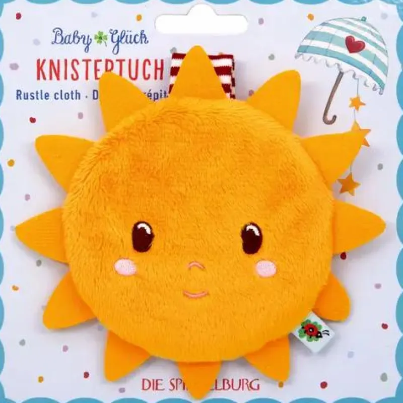 COPPENRATH SPG Kuscheln>Babyglück - Knistertuch Sonne