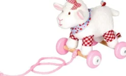 COPPENRATH SPG Spielen>BabyGlück - Lämmchen auf Holzrollen