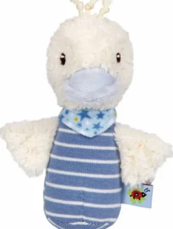 COPPENRATH SPG Spielen>BabyGlück - Minirassel Gans, hellblau