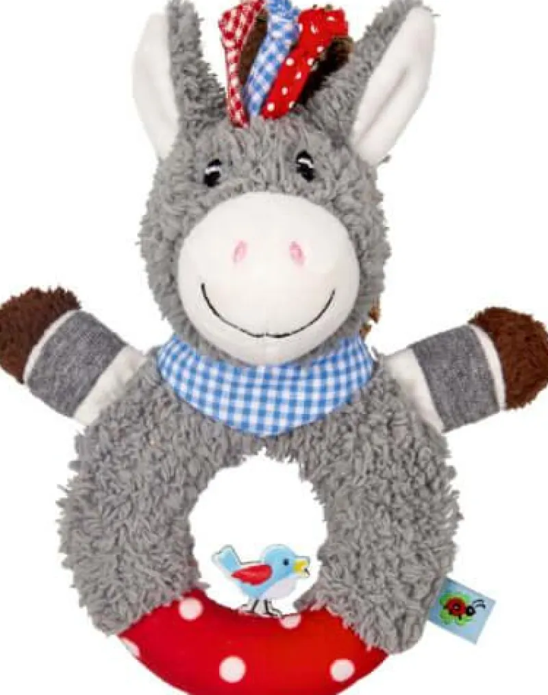 COPPENRATH SPG Spielen>BabyGlück - Ringrassel Esel