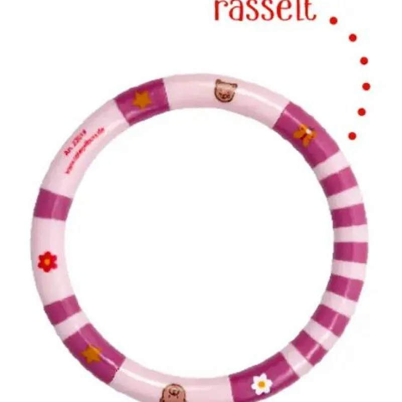 COPPENRATH SPG Puppenhaus>Babyglück - Ringrassel, rosa