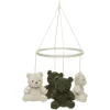 Jollein Spieluhren Und Mobile>Baby-Mobile - Teddy Bear - Leaf Green/Naturel