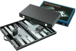 Philos Familien- Und Gesellschaftsspiele>Backgammon grau, medium, Kuns