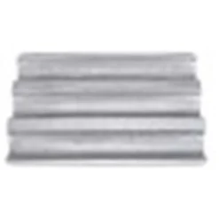 Staedter Gmbh Backformen>Baguette ca. 37 x 24 x 2,5 cm Silber