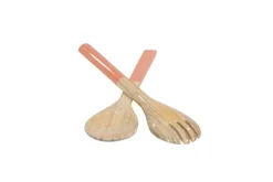 AlbertL Melamin Und Bambus>Bambus-Besteck-Set, 27,5cm, apricot