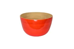 AlbertL Melamin Und Bambus>Bambus-Schüssel 26x16, orange