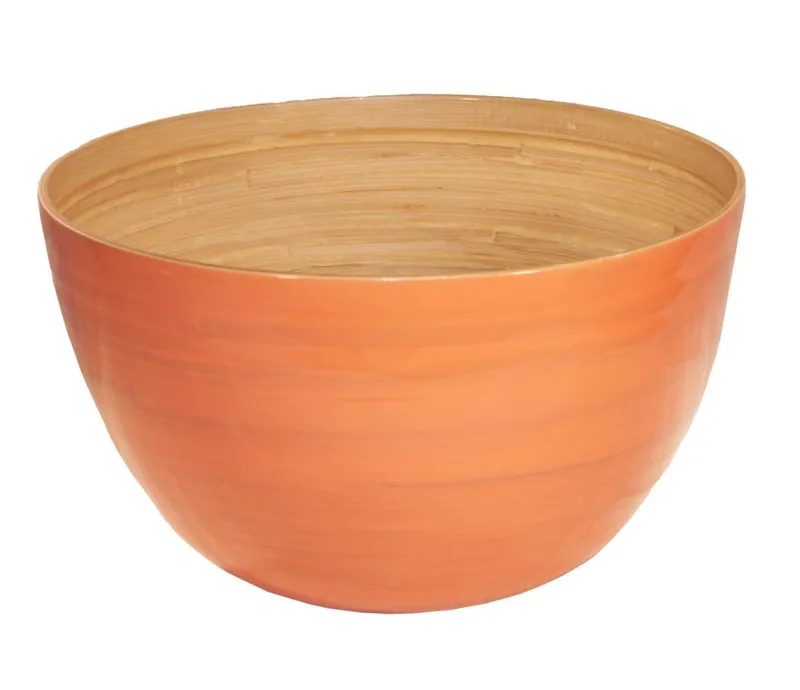 AlbertL Melamin Und Bambus>Bambus-Schüssel 30x18cm, apricot