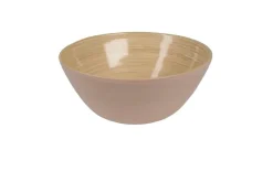 AlbertL Melamin Und Bambus>Bambus-Schüssel 22x10cm, puder