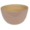 AlbertL Melamin Und Bambus>Bambus-Schüssel 26x16cm, puder