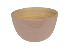 AlbertL Melamin Und Bambus>Bambus-Schüssel 26x16cm, puder