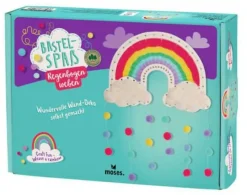 Moses Basteln>Bastelspaß – Regenbogen weben