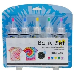 Triton-X Basteln>Batik Farben 5er Set sortiert